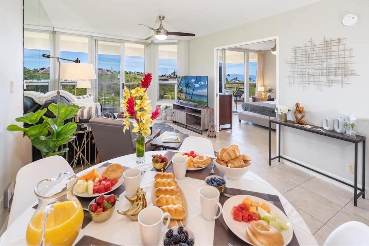 Penthouse 1 Bd King Suite With Ocean Views! Wailea  Exteriör bild
